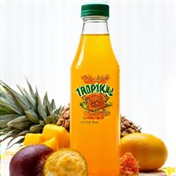 Botol jus perahan segar Tropical Mix